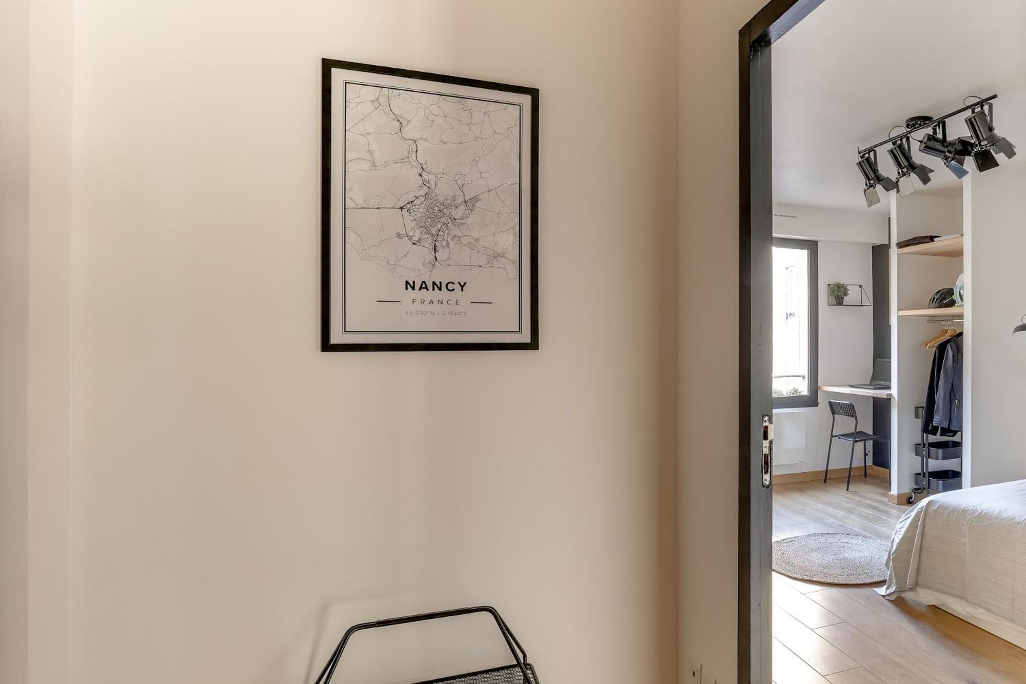 Suites Independantes Toutes Equipees Leopold Ou Carnot น็องซี ภายนอก รูปภาพ